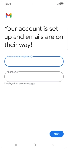 Press the field below 