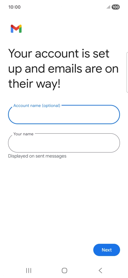 Press the field below 