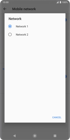Press the Return key.