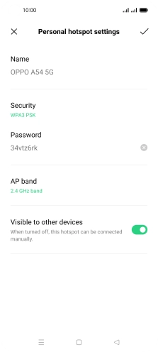 Press the field below 