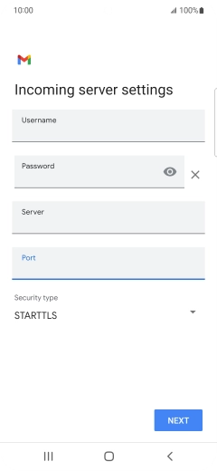 Press the drop down list below 