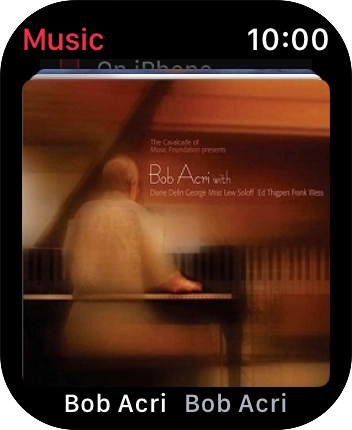 Slide your finger downwards starting from the top of the screen to see the menu.