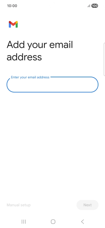 Press the field below 