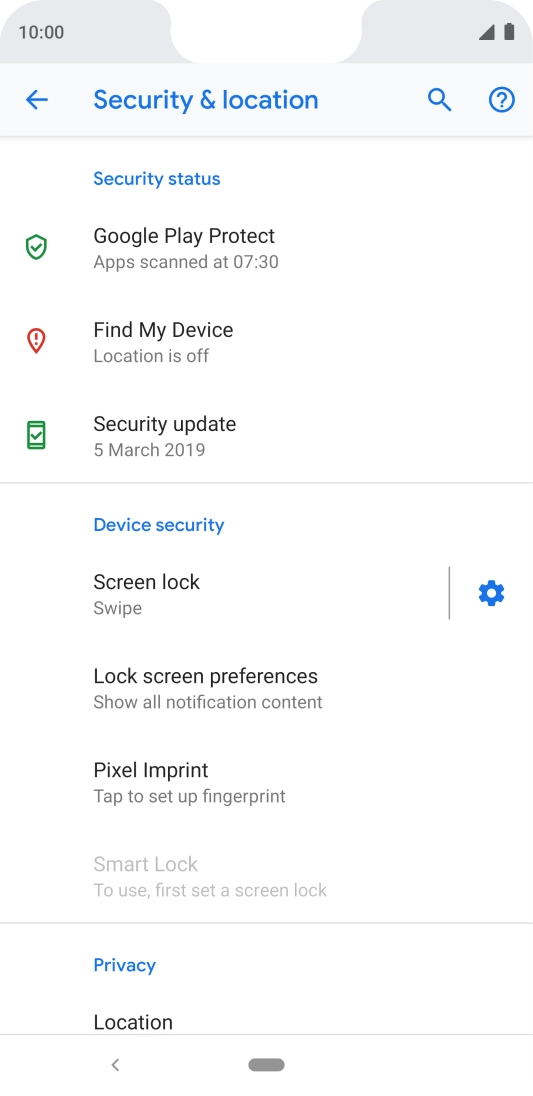 Press Pixel Imprint.