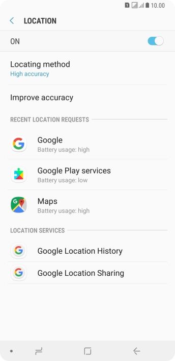 Press Locating method.