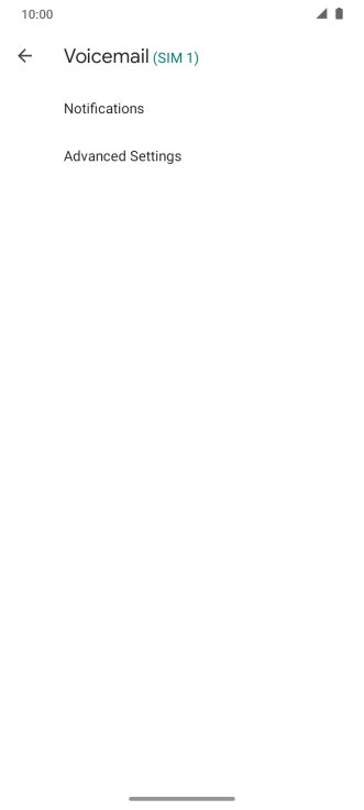 Press Advanced Settings.