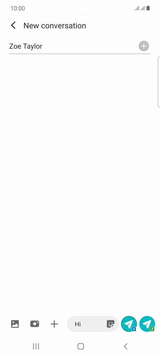 Press the picture icon.