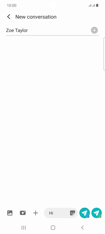 Press the picture icon.