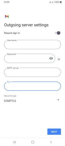 Press the drop down list below 