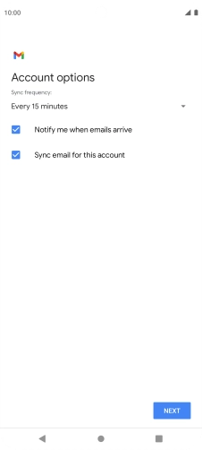 Press the drop down list below 