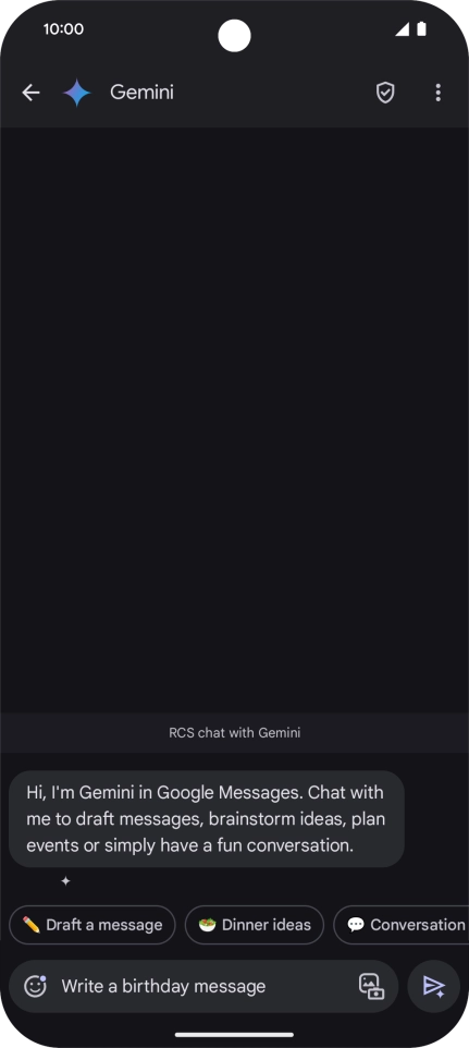 Write or say in your own words which topic you would like to use.