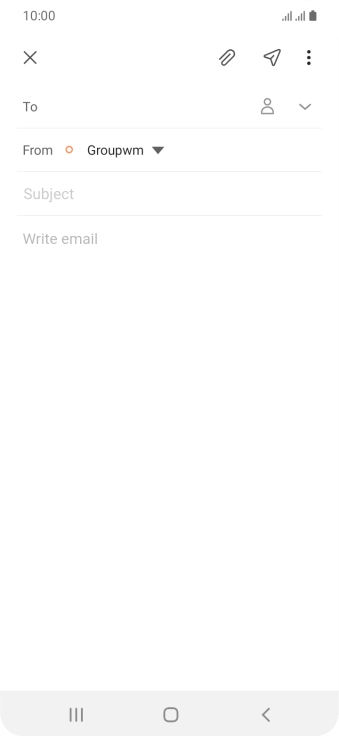 Press the field next to 