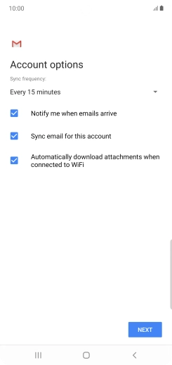 Press the drop down list below 