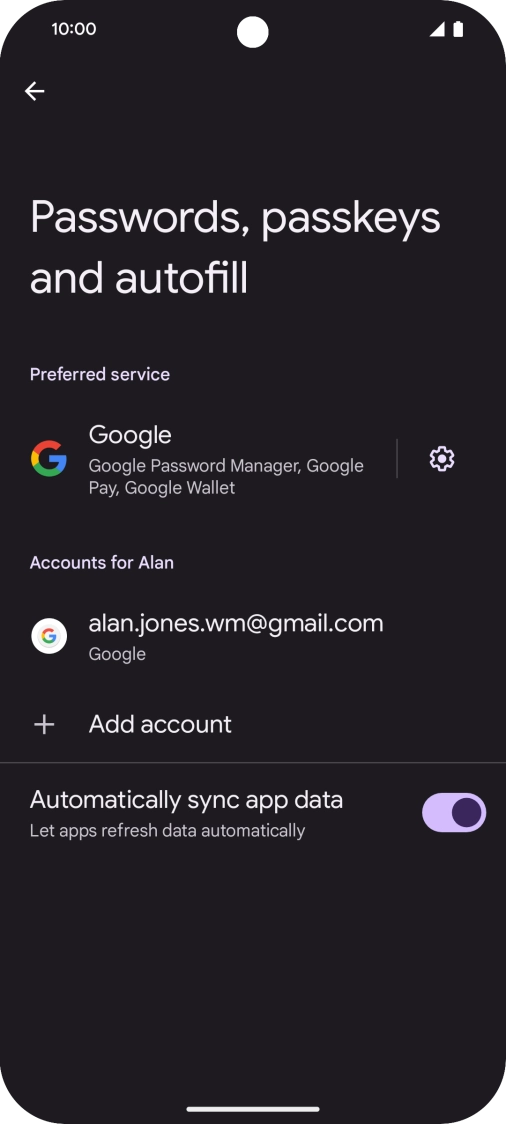 Slide your finger upwards starting from the bottom of the screen to return to the home screen.