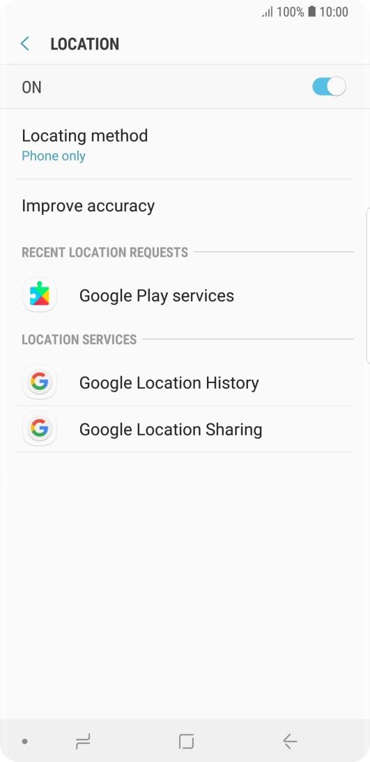 Press Locating method.
