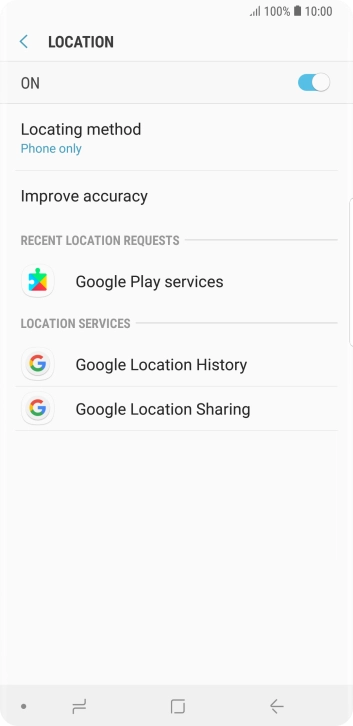 Press Locating method.