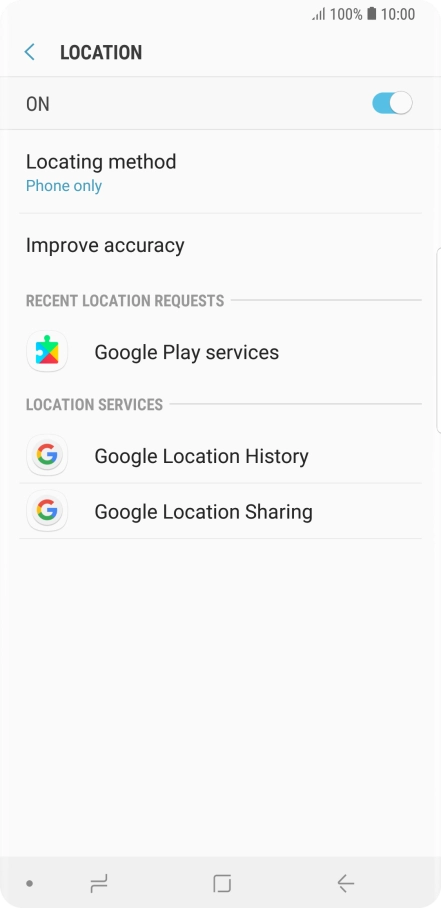 Press Locating method.