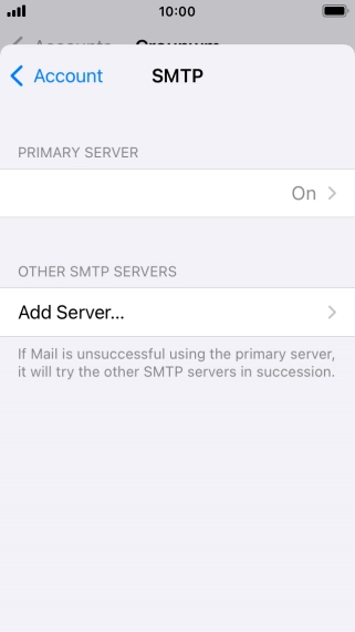 Press the field below 