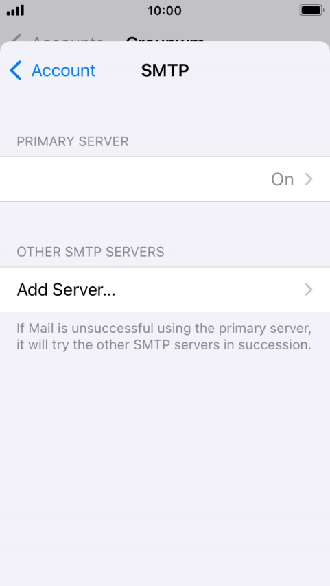 Press the field below 