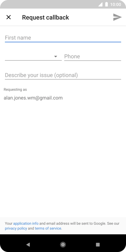 Follow the instructions on the screen to request a call. You will then get a call from the Google support team. Follow the verbal instructions to get support for your phone.