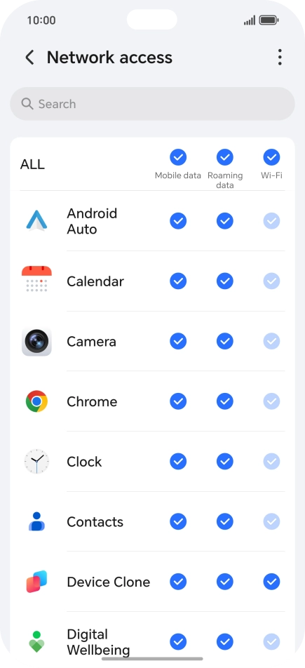 Press the field in the 