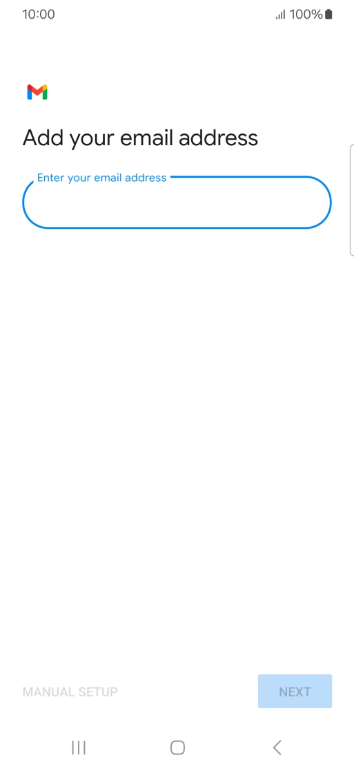 Press the field below 