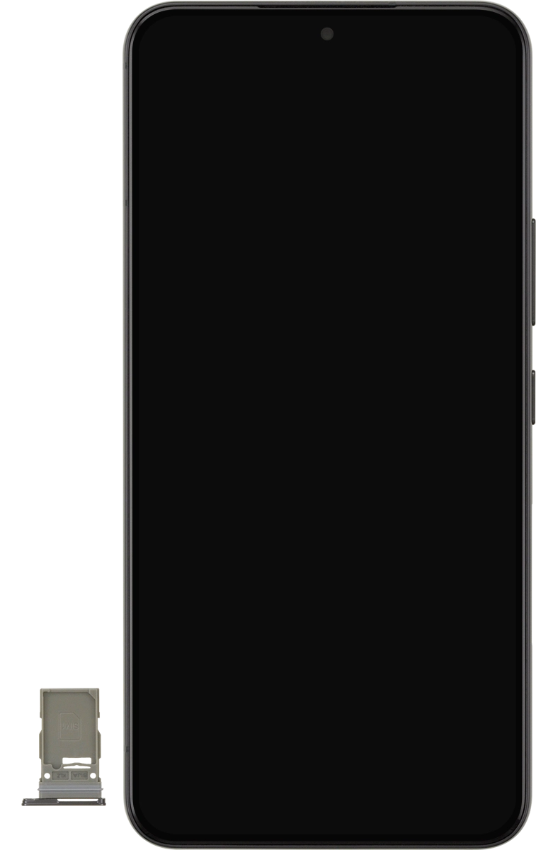 Turn your SIM as illustrated in the SIM holder and place it in the SIM holder.