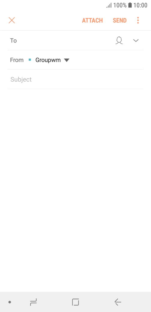 Press the field next to 