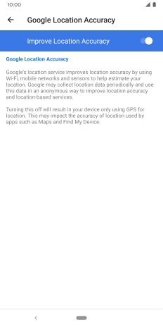 If you press the indicator next to 