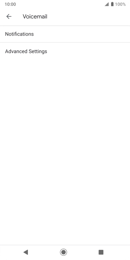 Press Advanced Settings.