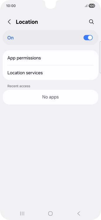 Press App permissions.