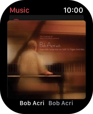 Slide your finger downwards starting from the top of the screen to see the menu.