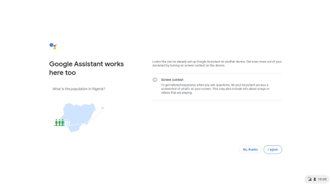 Click the required setting.