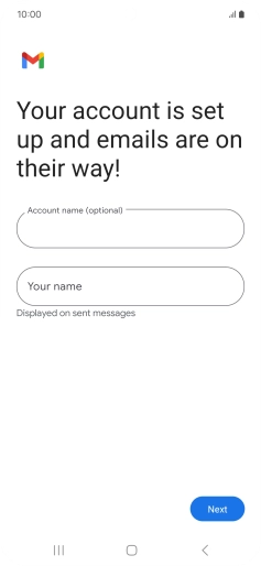 Press the field below 