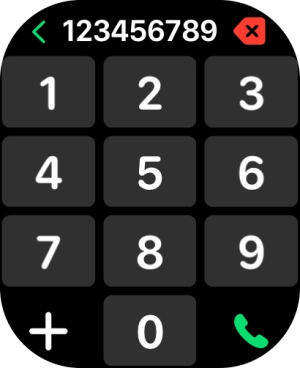 Key in the required number and press the call icon.