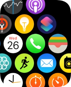 Press the email icon.