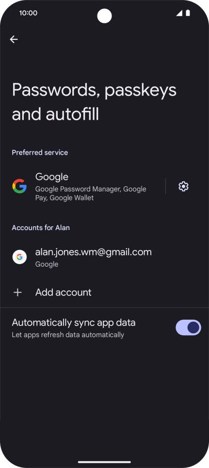 Slide your finger upwards starting from the bottom of the screen to return to the home screen.