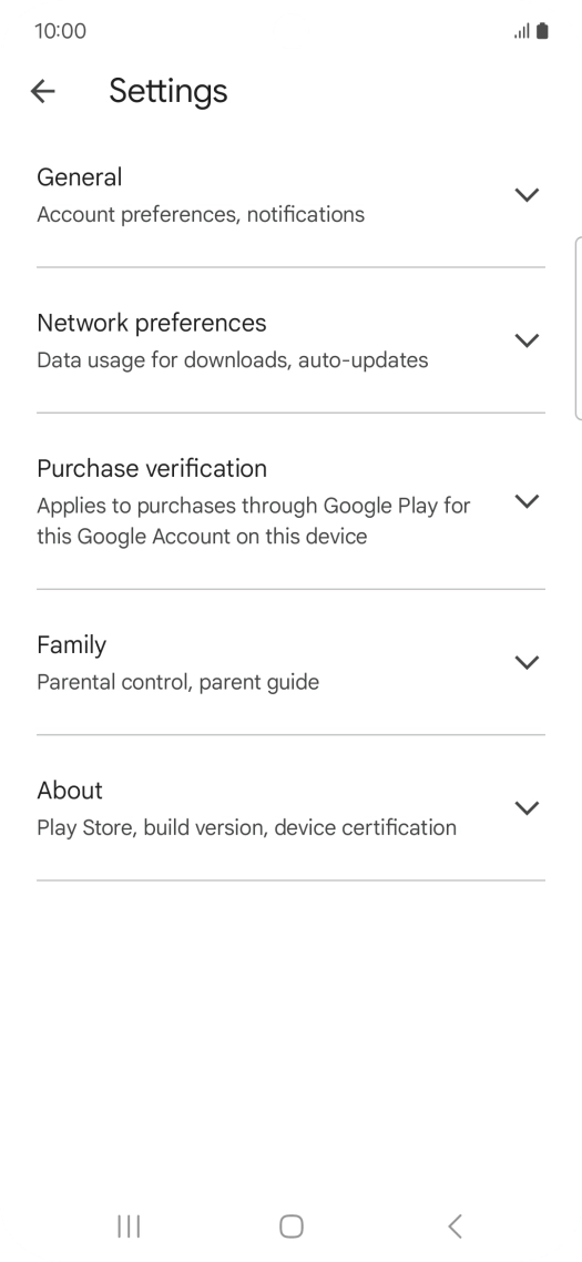 Press Network preferences.