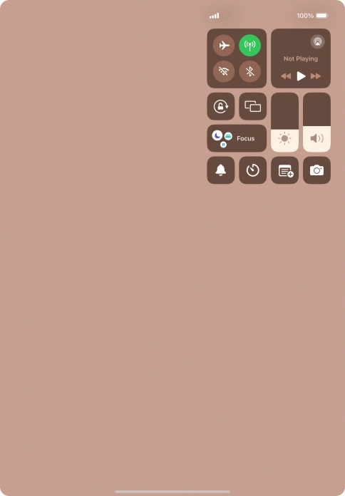 Press the sound mode icon to turn silent mode on or off.