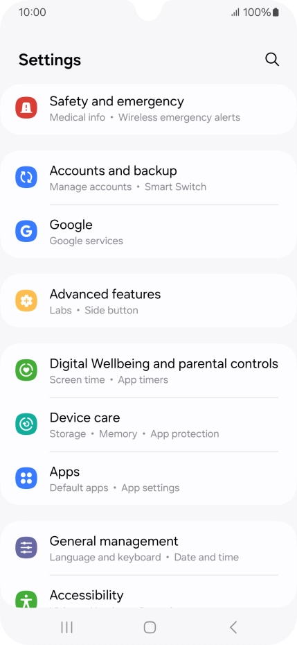 Press Accounts and backup.