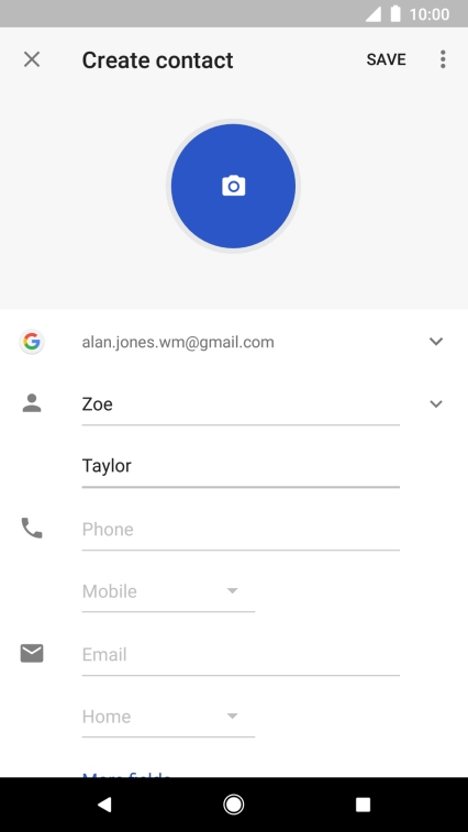 Press Phone and key in the required phone number.