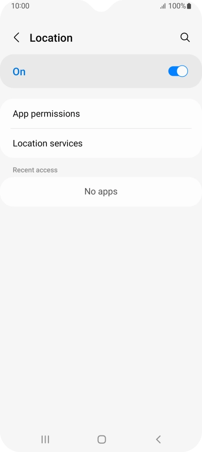 Press App permissions.