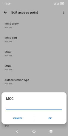Key in 234 and press OK.