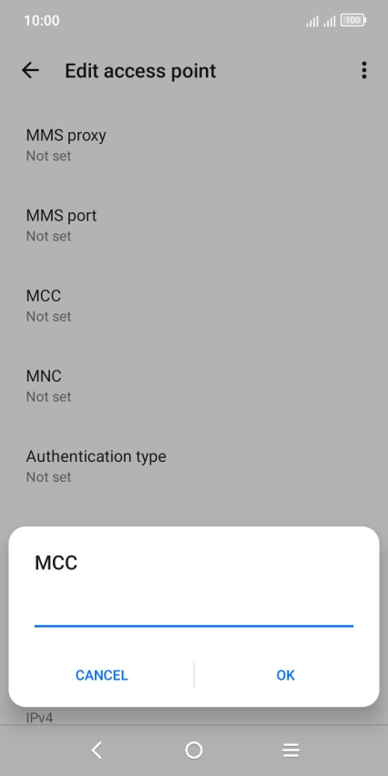 Key in 234 and press OK.