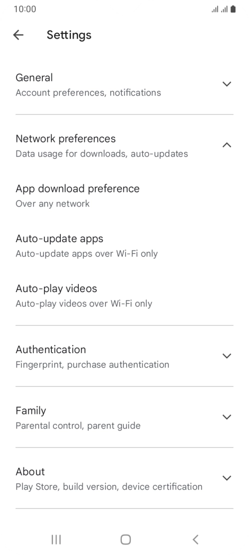 Press Auto-update apps.