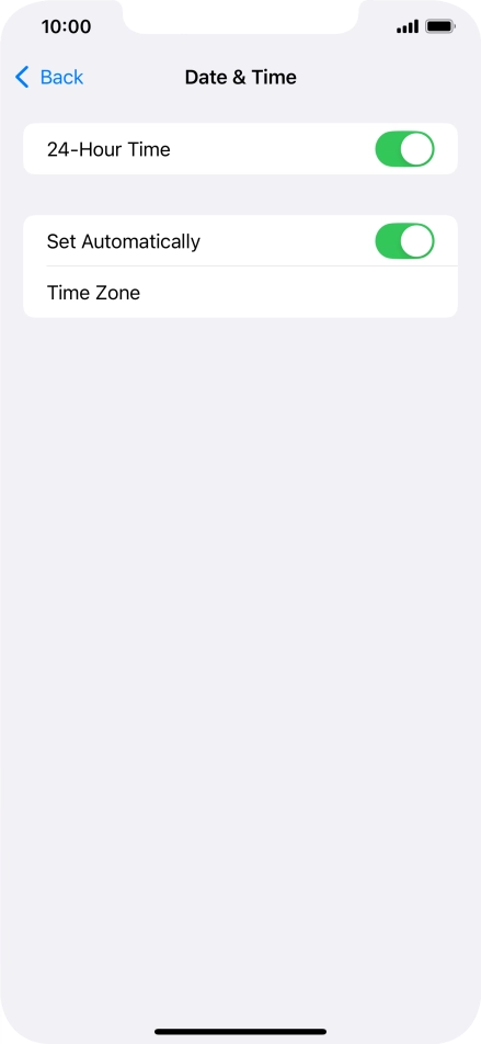 Slide your finger upwards starting from the bottom of the screen to return to the home screen.