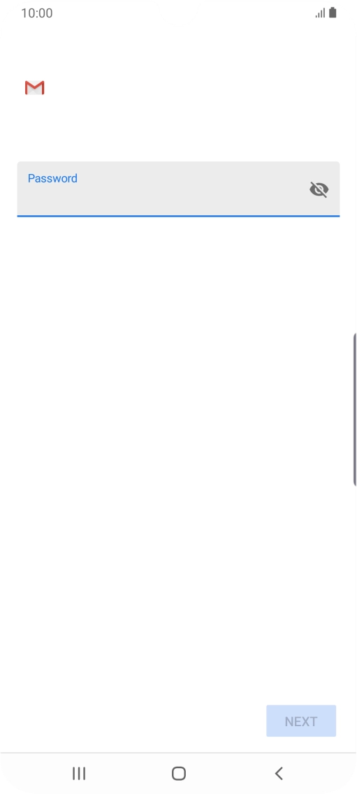 Press the field below 