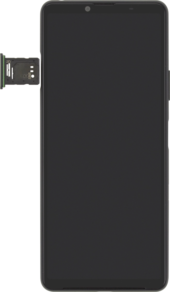 Turn your SIM as illustrated in the SIM holder and place it in the SIM holder.