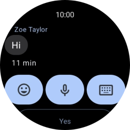 Press the microphone icon.