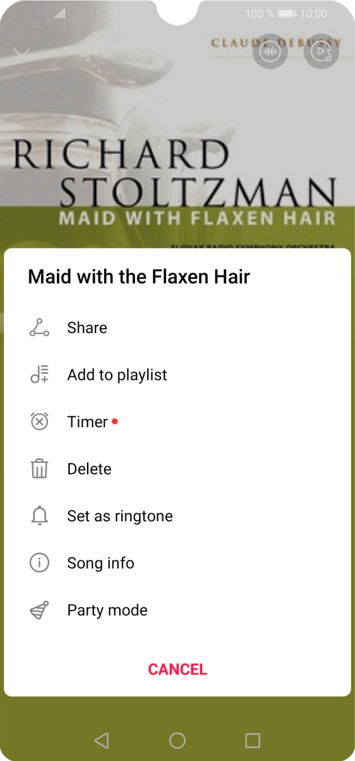 Press Add to playlist.